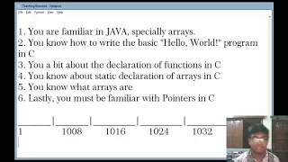 Dynamic Initialization of Array JAVA vs C