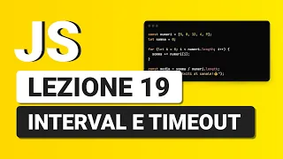 Javascript Tutorial Italiano 19 - Set Interval e Set Timeout