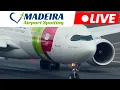 Download Lagu LIVE 2X Airbus A330 at Madeira Island Airport 02.10.2025