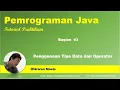 Penggunaan Tipe Data Variabel dan Operator