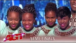 ndlovu youth choir dance group do south africa proud on the big stage americas got talent