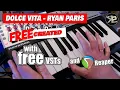 Download Lagu Dolce Vita - Ryan Paris recreated with Reaper and FREE VSTs - FREEcreated #recreated #freecreated