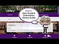 CON New Student Orientation Library Guide