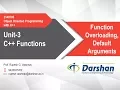 3 04 - Function overloading Default arguments