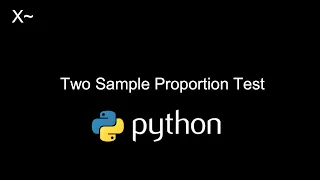Two Sample Proportion Test in Python