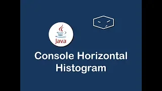 console horizontal histogram in java