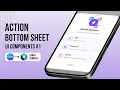 Action Bottom Sheet in Jetpack Compose Bottom Sheet Components Canva to Compose