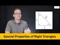 SAT Math Special Properties of Right Triangles