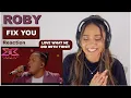 Download Lagu ROBY - FIX YOU (Coldplay) - X Factor Indonesia 2021 | REACTION!!