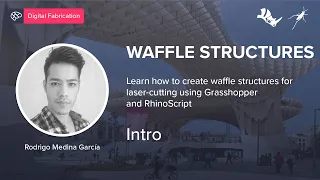 Creating a Waffle Structure with Grasshopper and Rhinoscript - Intro