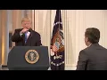 Trump calls CNN reporter rude terrible person enemy of the people