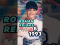 Download Lagu ROMAN REIGNS Age Transformation (1985-2024) Roman reigns life journey evolution #romanreigns #otc