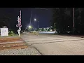 MBTA Commuter Rail Crossing New Crossings Road in Reading