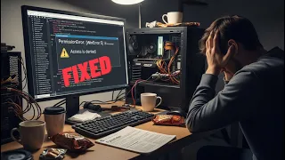 Fix PyInstaller Error PermissionError WinError 5 Access is denied in Windows