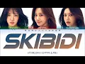 Girls' Generation - HYORISOO (HRS) 소녀시대-효리수 Skibidi - Lyrics (Color Coded/ENG/HAN/ROM/가사)