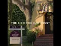 The Sign You Can Trust
