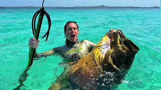7 Días Comiendo lo que Pesco en Panamá (Mero +100kg)