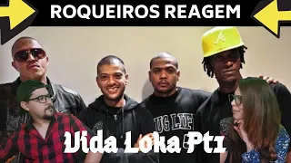 Rockeiros reagem a Vida Loka parte 1 - Racionais MC's - Respetáculo Vida Sem Trilhos react VST