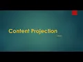 Content Projection in Angular