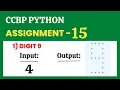 Digit 9 Assignment - 15 Python NxtWave CCBP 4 0