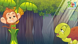 monyet dan kura kura dongeng anak bahasa indonesia cerita rakyat dan dongeng nusantara