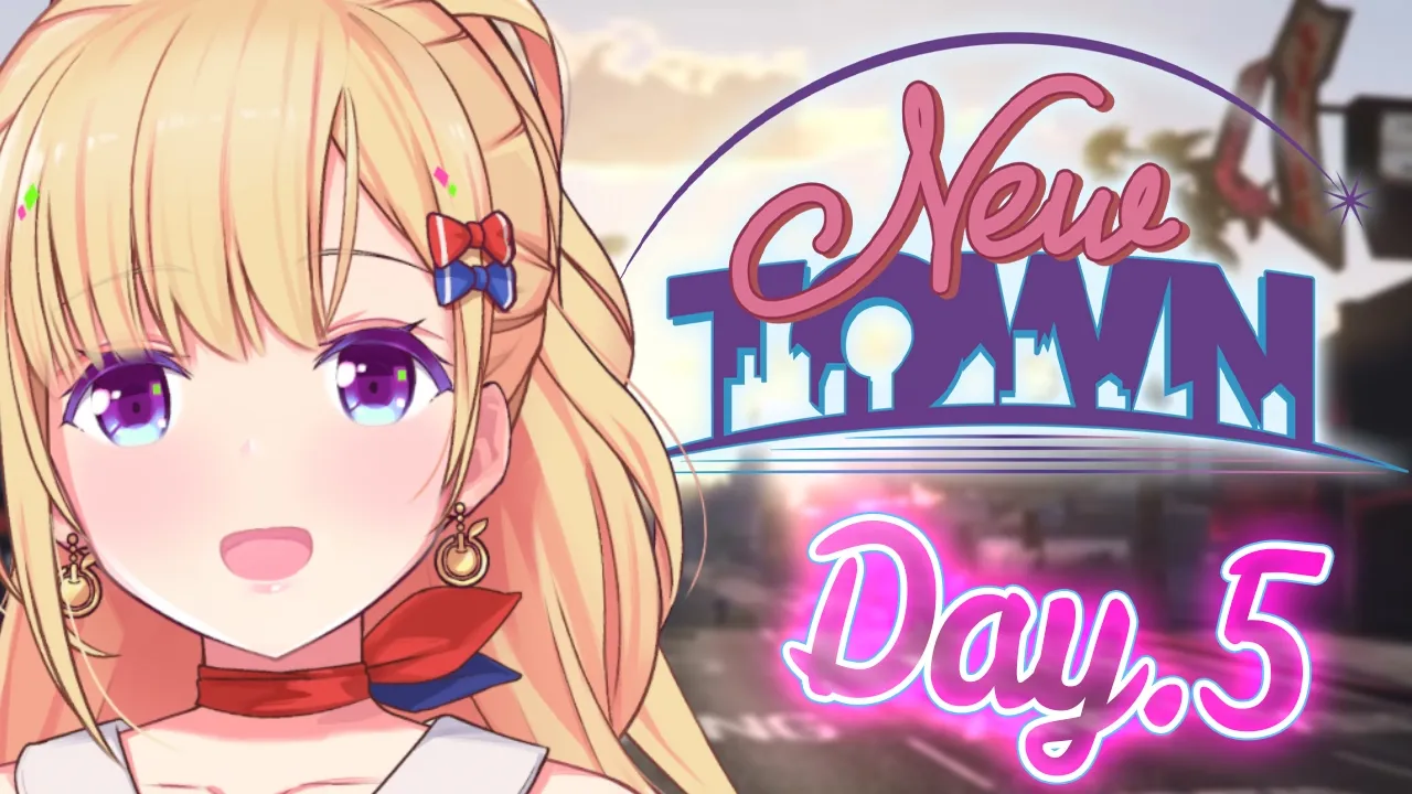 【GTA5│NEW TOWN】Day5 終わり際の楽しみ散歩【アキロゼ/ホロライブ】