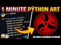 How to Draw the Ultimate Sharingan in Python Turtle Full Tutorial