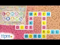 Candygrams Colorful Crossword Game