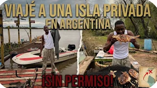 VIAJÉ A UNA ISLA PRIVADA EN ARGENTINA 🇦🇷 SIN PERMISON 😱🇦🇷