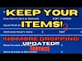 How to Stop Dropping Items and Keep Them When You Die in Fortnite Creative Full Guide 2025