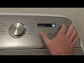 Samsung Washer No Spin top load direct drive WA50R5200AW - TRY THIS FIRST
