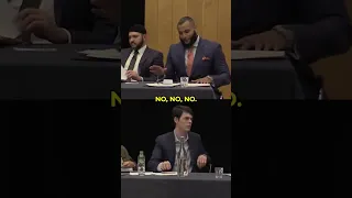 کوتاه ترین مناظره مسلمان خداناباور دندنها
