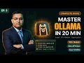 Ollama Complete Guide in 20 Minutes Install API Models Quantization Free T4 GPU No API Key