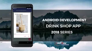 Android Development Tutorial - Drink Shop App part 27 Server App Update and Delete Category