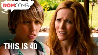 I m Pregnant You Little B ch - This Is 40 RomComs