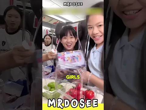 These kids brought giant snacks on a train and shared everything with a stranger