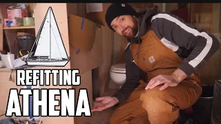 Sail Life – Athena’s new head & boat goodies – DIY sailboat project