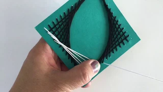 Paper Piercing String Art