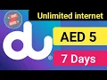 Download Lagu unlimited data AED 5 | How can I get unlimited data on DU | Du monthly unlimited data package 5  AED