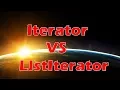 Iterator vs ListIterator