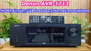 Download (Đã bán)Denon AVR-1713 HDMI 4K,Optical ,USB, lossless, internet, smartphone,390w.Lh 0834563852 MP3