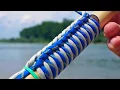 Paracord Tutorial 2 strand ringbolt hitching