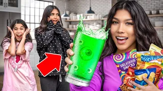 Familia Diamond CHOOSES What We EAT For A DAY…