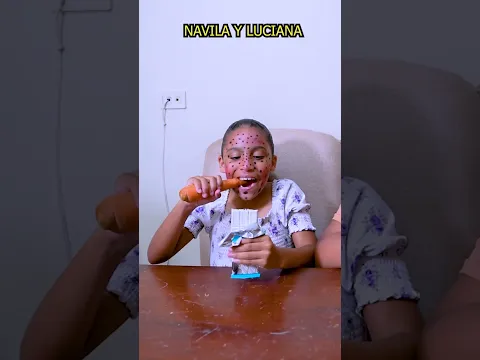 La Zanahoria y el chocolate #funny #navila #luciana