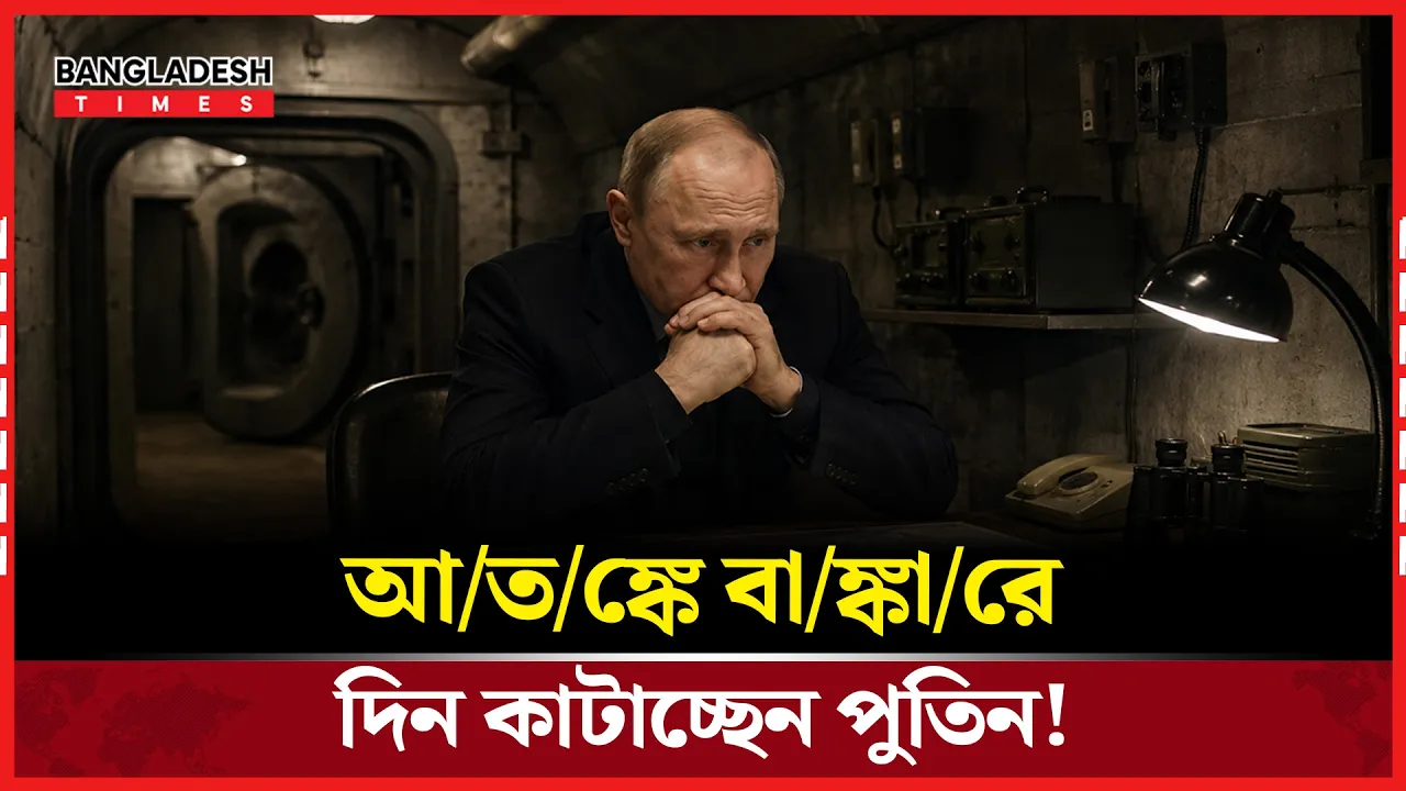 রাশিয়াতেই নিরাপত্তা সংকটে পুতিন