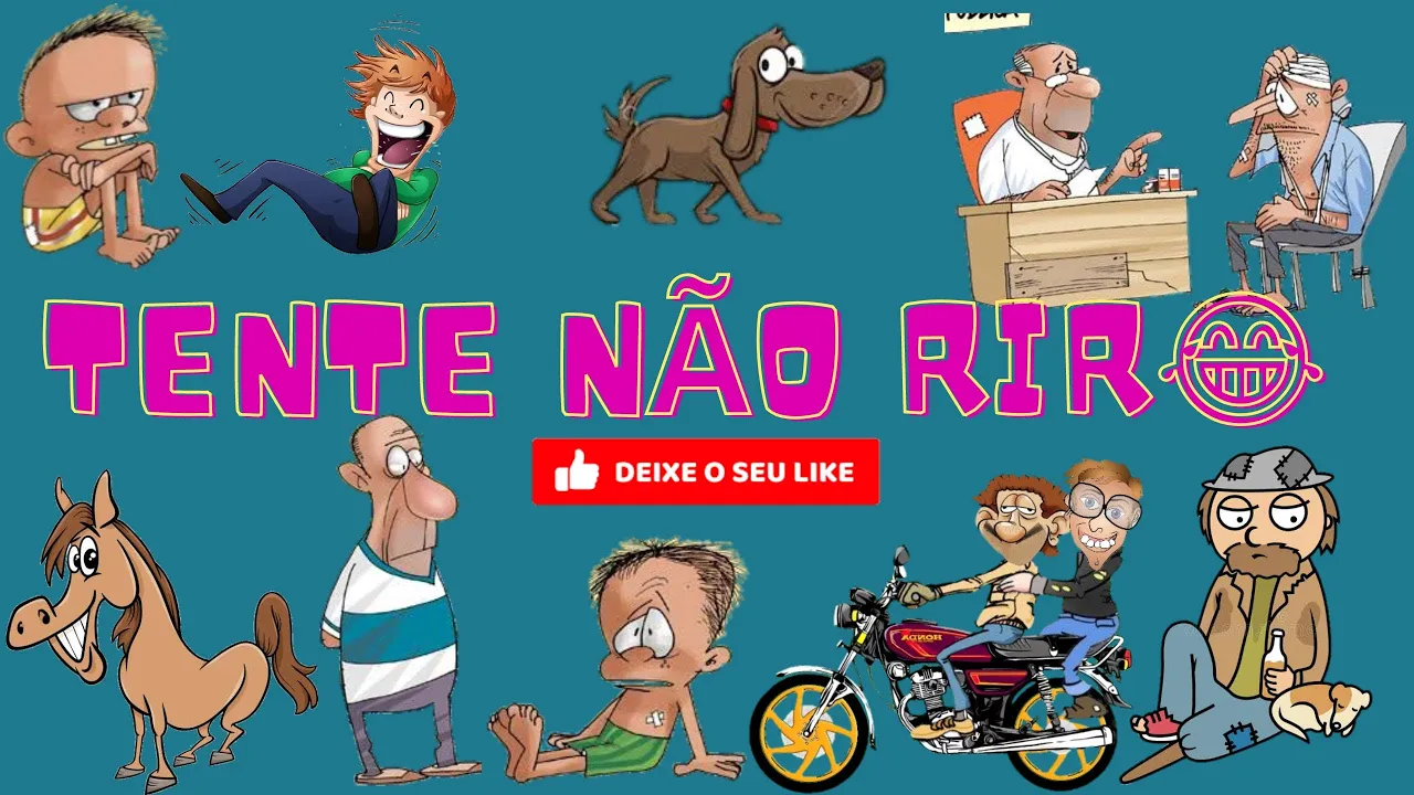 TENTE NÃO RIR???? ( PIADAS ENGRAÇADAS )