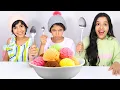Lagu تحدي ملعقة الكبيرة ضد المتوسطة ضد الصغيرة !!! Big VS Small Spoon Food Challenge