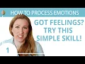 Name It to Tame It How to Process Emotions