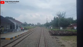 video trip backride dari stasiun bajalinggei ke stasiun dolok merangir ka siantar ekspres