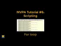 MVPA Tutorial Scripting